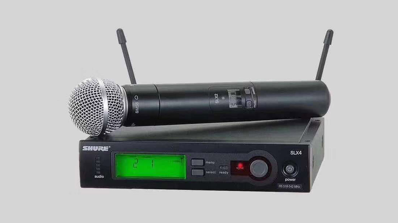 舒尔无线手持话筒